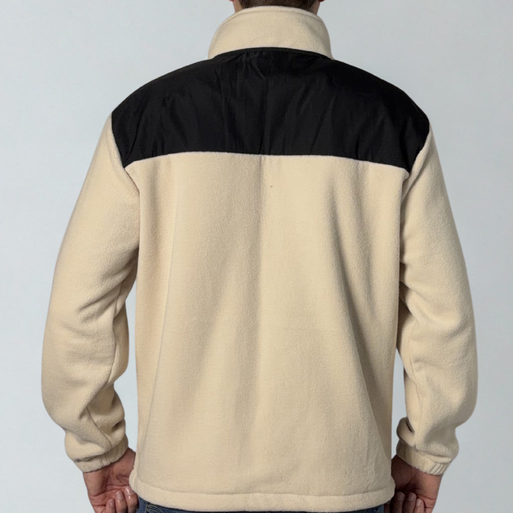 Track top collar Full zip Polar fleece Long sleeve top