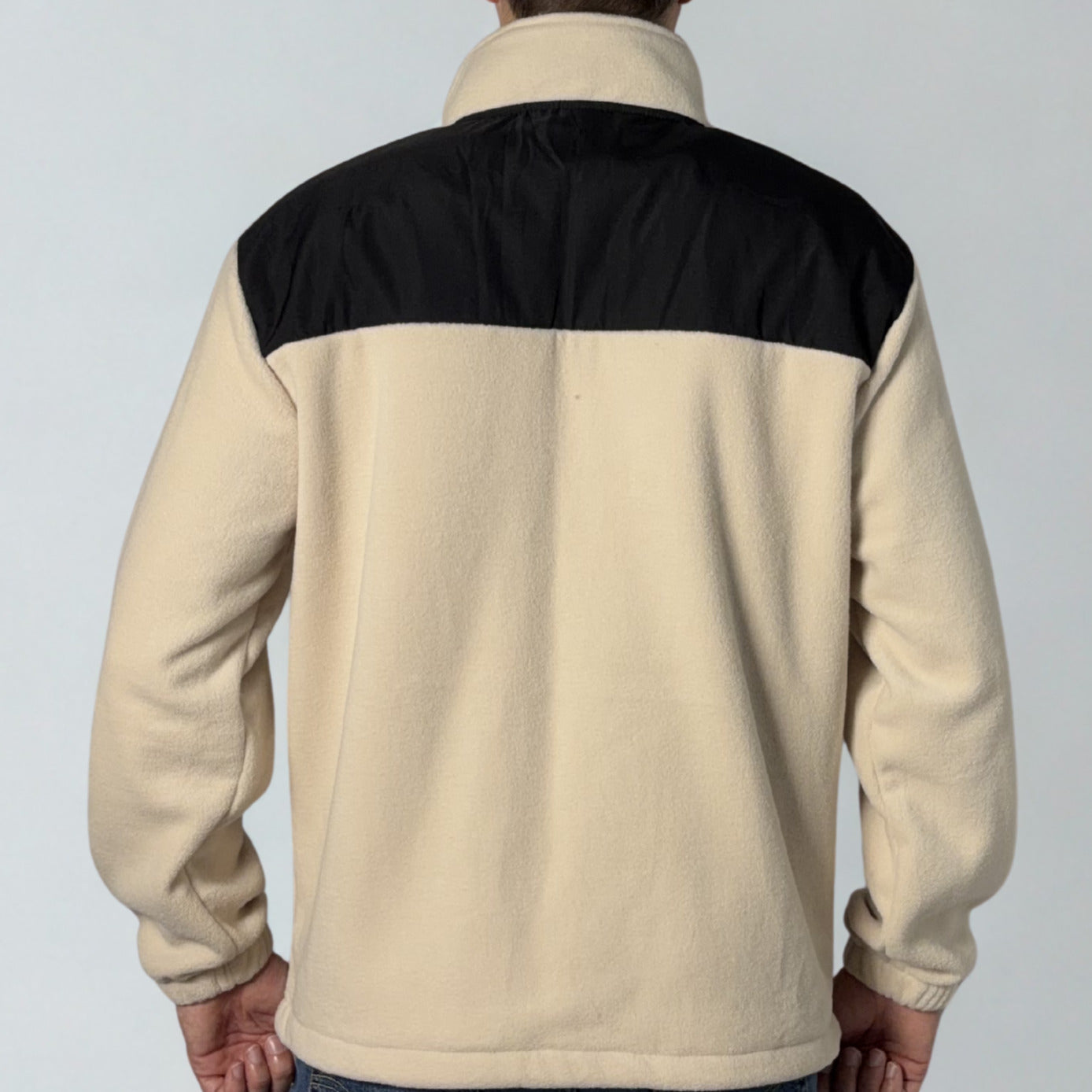 Track top collar Full zip Polar fleece Long sleeve top