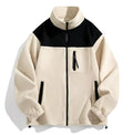 Track top collar Full zip Polar fleece Long sleeve top