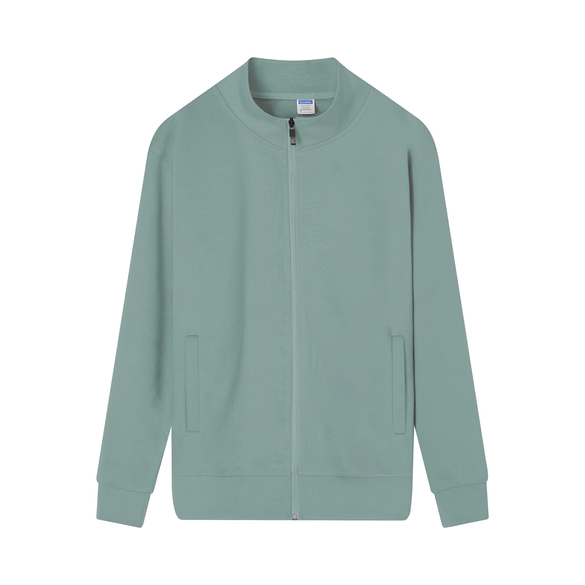 Track top collar Full zip Long sleeve top