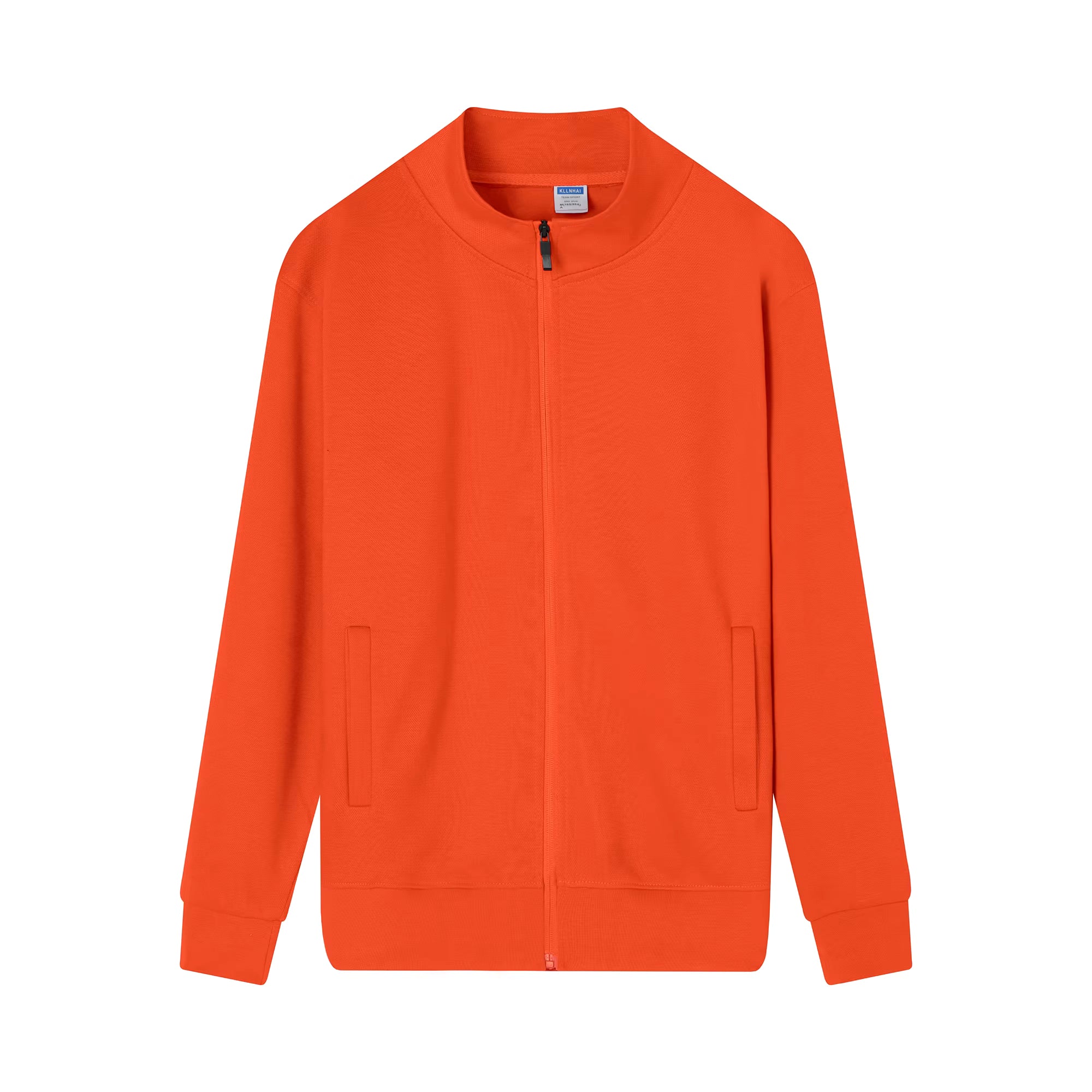 Track top collar Full zip Long sleeve top